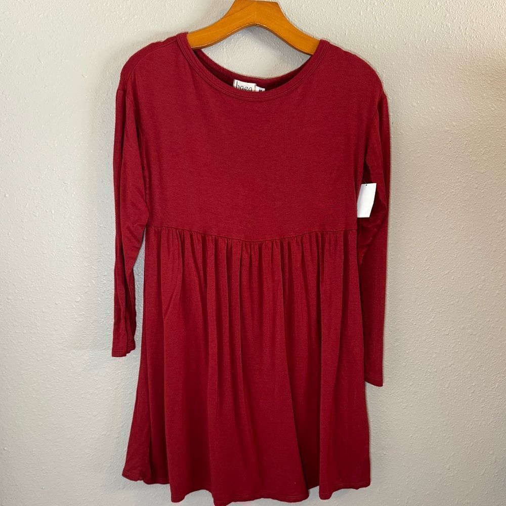BAEA - long sleeve mini dress - NWT flawed